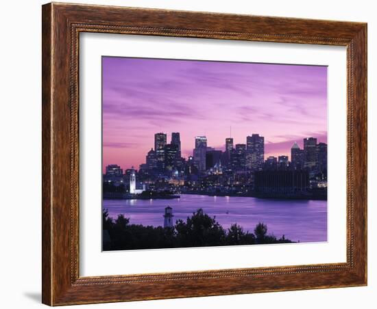 Montreal, Quebec, Canada-Walter Bibikow-Framed Photographic Print