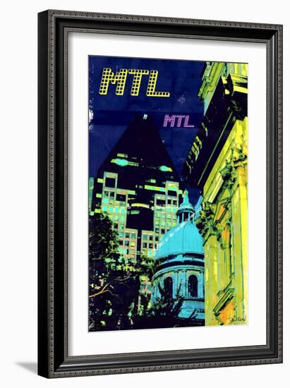 Montreal Trio I-Pascal Normand-Framed Art Print