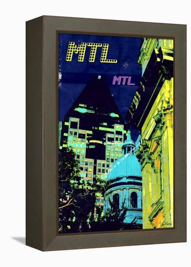 Montreal Trio I-Pascal Normand-Framed Stretched Canvas