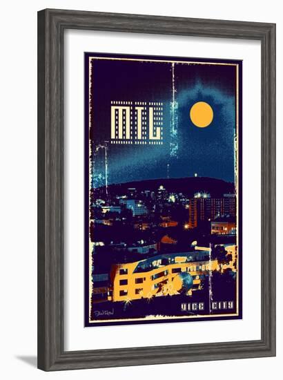 Montreal Trio II-Pascal Normand-Framed Art Print