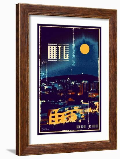 Montreal Trio II-Pascal Normand-Framed Art Print