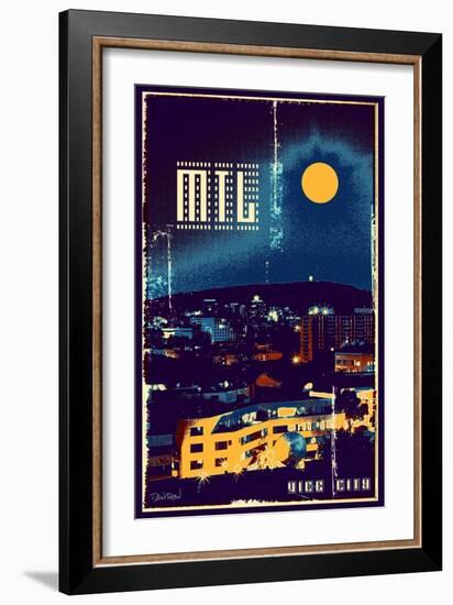 Montreal Trio II-Pascal Normand-Framed Art Print