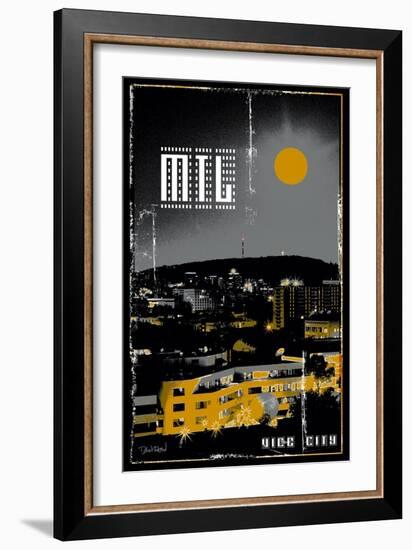 Montreal Trio III-Pascal Normand-Framed Art Print