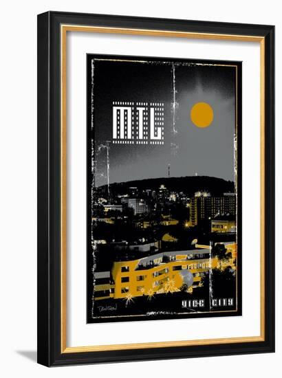 Montreal Trio III-Pascal Normand-Framed Art Print