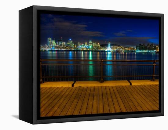 Montreal View-Irene Suchocki-Framed Premier Image Canvas