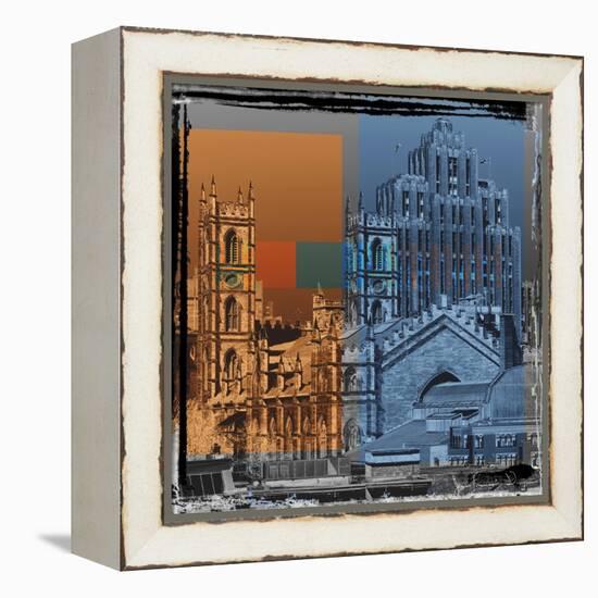 Montrealopolis-Jean-François Dupuis-Framed Stretched Canvas