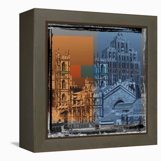 Montrealopolis-Jean-François Dupuis-Framed Stretched Canvas