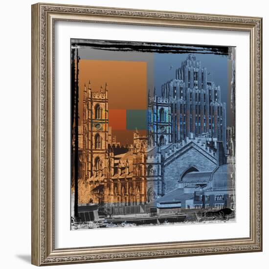 Montrealopolis-Jean-François Dupuis-Framed Art Print