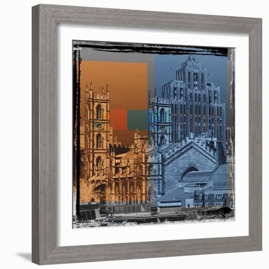 Montrealopolis-Jean-François Dupuis-Framed Art Print