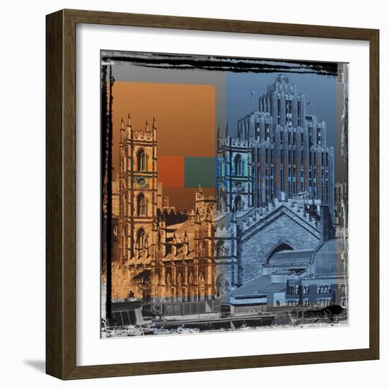 Montrealopolis-Jean-François Dupuis-Framed Art Print