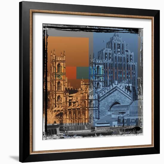 Montrealopolis-Jean-François Dupuis-Framed Art Print