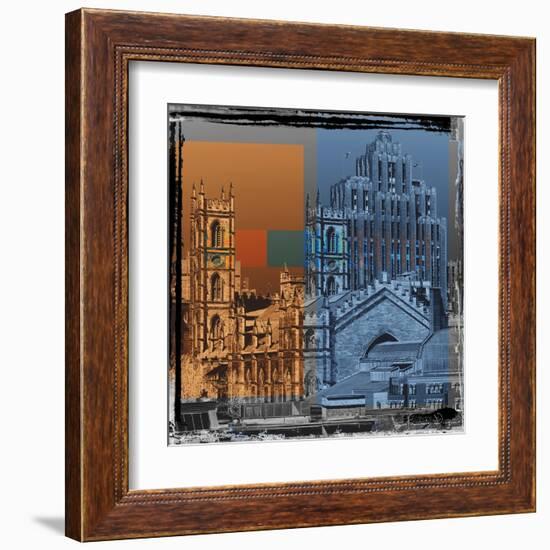 Montrealopolis-Jean-François Dupuis-Framed Art Print