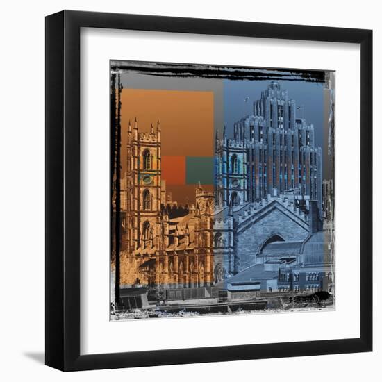 Montrealopolis-Jean-François Dupuis-Framed Art Print