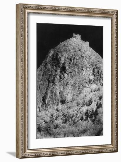 Montsegur Chateau, the Pyrenees, France-Simon Marsden-Framed Giclee Print