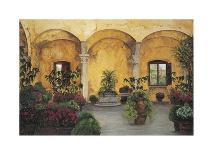 Patio Villa Toscana-Montserrat Masdeu-Framed Giclee Print