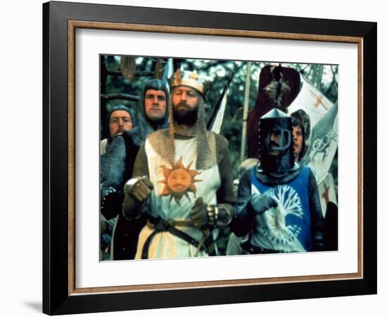 Monty Python And The Holy Grail, 1975-null-Framed Photo