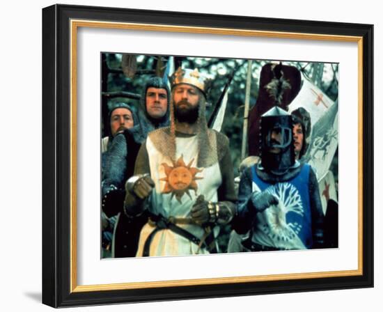 Monty Python And The Holy Grail, 1975-null-Framed Photo