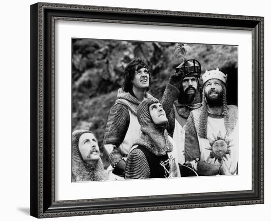 Monty Python and the Holy Grail, 1975-null-Framed Premium Photographic Print