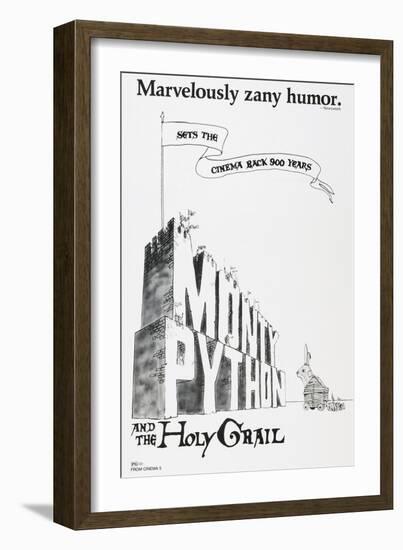 Monty Python and the Holy Grail, 1975-null-Framed Giclee Print