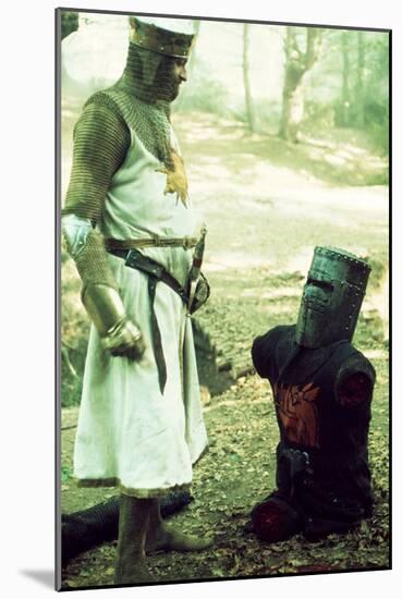 Monty Python and the Holy Grail, from Left: Graham Chapman as King Arthur, John Cleese, 1975-null-Mounted Premium Photographic Print