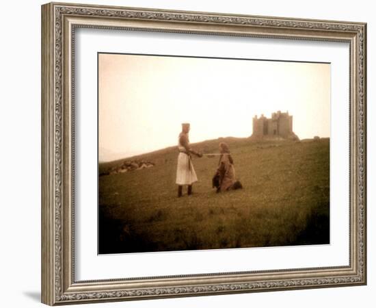 Monty Python and the Holy Grail, Graham Chapman, Michael Palin, 1975-null-Framed Premium Photographic Print