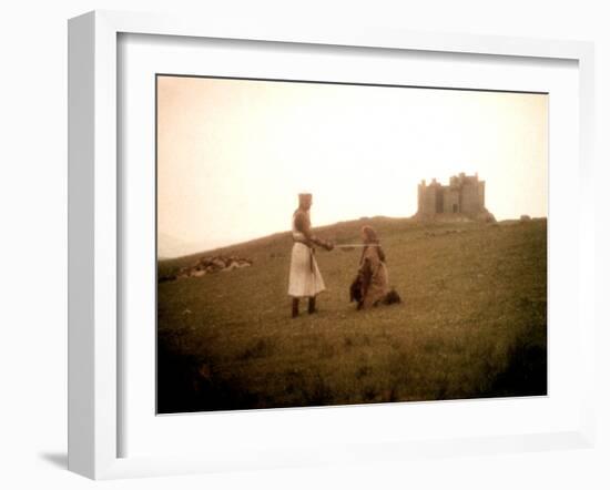 Monty Python and the Holy Grail, Graham Chapman, Michael Palin, 1975-null-Framed Premium Photographic Print