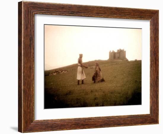 Monty Python and the Holy Grail, Graham Chapman, Michael Palin, 1975-null-Framed Photo