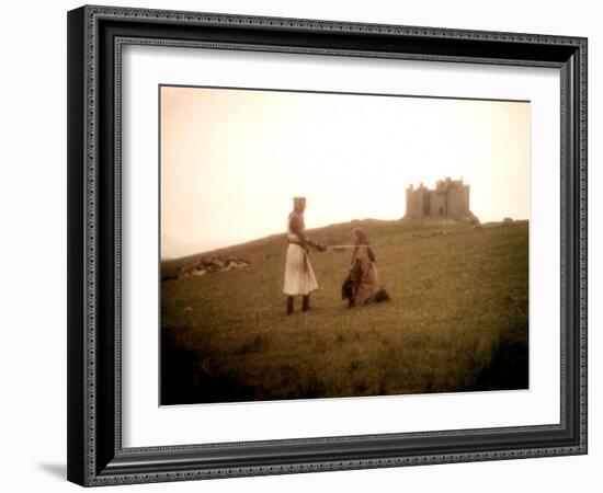 Monty Python and the Holy Grail, Graham Chapman, Michael Palin, 1975-null-Framed Photo