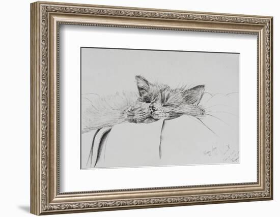 Monty, Sleepy Boy-Vincent Alexander Booth-Framed Photographic Print