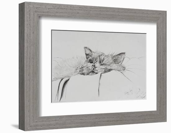 Monty, Sleepy Boy-Vincent Alexander Booth-Framed Photographic Print