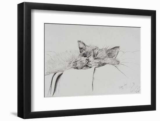 Monty, Sleepy Boy-Vincent Alexander Booth-Framed Photographic Print