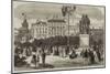 Monument at Geneva of the Union of Geneva with the Swiss Confederation-null-Mounted Giclee Print