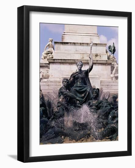 Monument Aux Girondins, Bordeaux, Gironde, Aquitaine, France-David Hughes-Framed Photographic Print