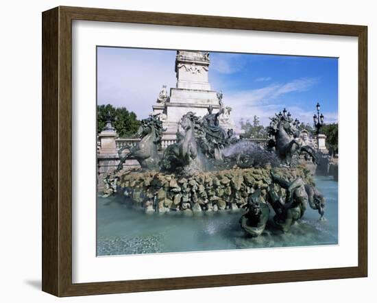 Monument Aux Girondins, Bordeaux, Gironde, Aquitaine, France-J Lightfoot-Framed Photographic Print