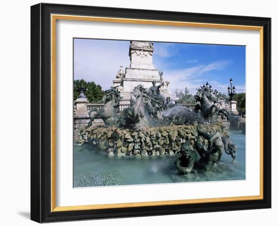 Monument Aux Girondins, Bordeaux, Gironde, Aquitaine, France-J Lightfoot-Framed Photographic Print