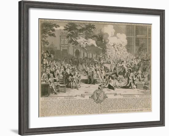 Monument Consecrated to Posterity in Memory of the Unbelievable Folly of the 20th Year of the…-null-Framed Giclee Print