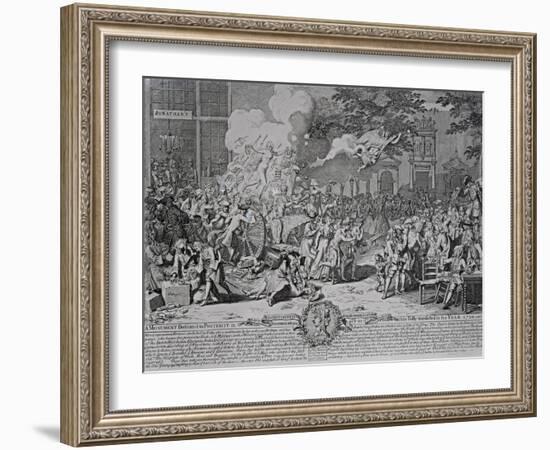 Monument Deicated to Posterity, 1720-Bernard Picart-Framed Giclee Print