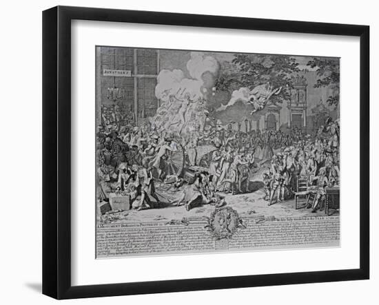 Monument Deicated to Posterity, 1720-Bernard Picart-Framed Giclee Print