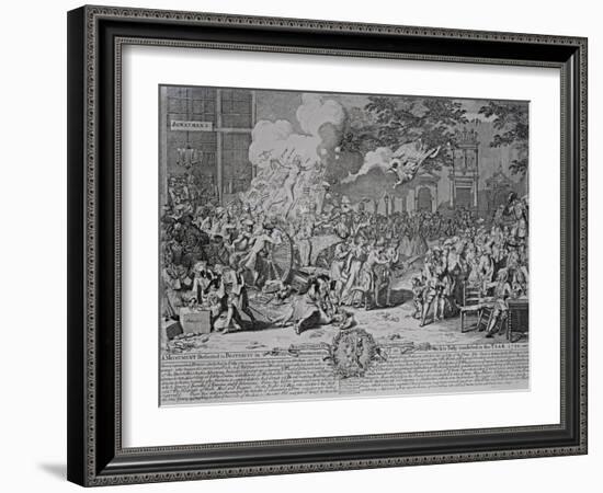 Monument Deicated to Posterity, 1720-Bernard Picart-Framed Giclee Print