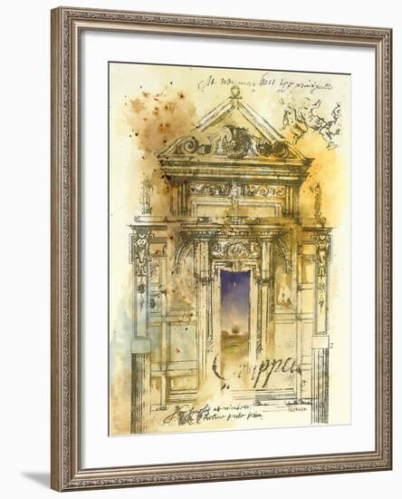 Monument I-Fressinier-Framed Giclee Print