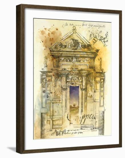 Monument I-Fressinier-Framed Giclee Print