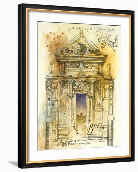 Monument I-Fressinier-Framed Giclee Print