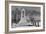 Monument in Cemetery-Ansel Adams-Framed Art Print