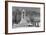 Monument in Cemetery-Ansel Adams-Framed Art Print