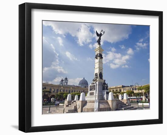 Monument in Parque Libertad, San Salvador, El Salvador, Central America-Christian Kober-Framed Photographic Print