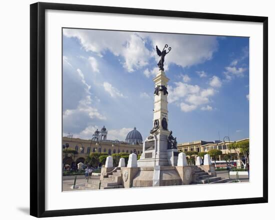 Monument in Parque Libertad, San Salvador, El Salvador, Central America-Christian Kober-Framed Photographic Print