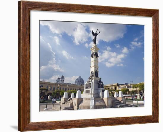 Monument in Parque Libertad, San Salvador, El Salvador, Central America-Christian Kober-Framed Photographic Print