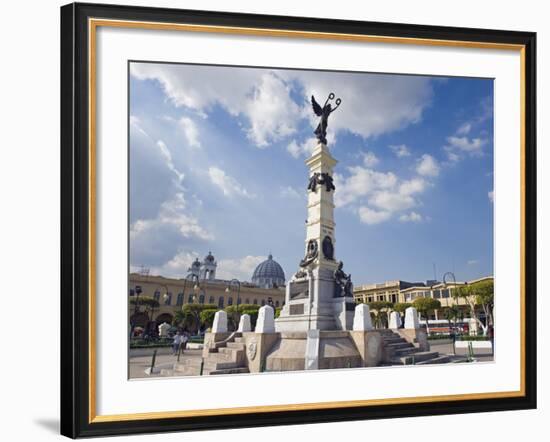 Monument in Parque Libertad, San Salvador, El Salvador, Central America-Christian Kober-Framed Photographic Print