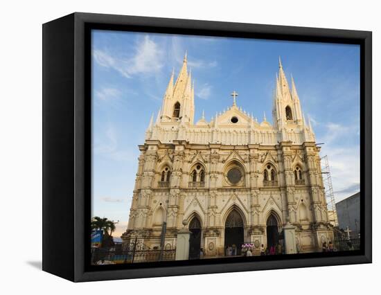 Monument in Parque Libertad, San Salvador, El Salvador, Central America-Christian Kober-Framed Premier Image Canvas