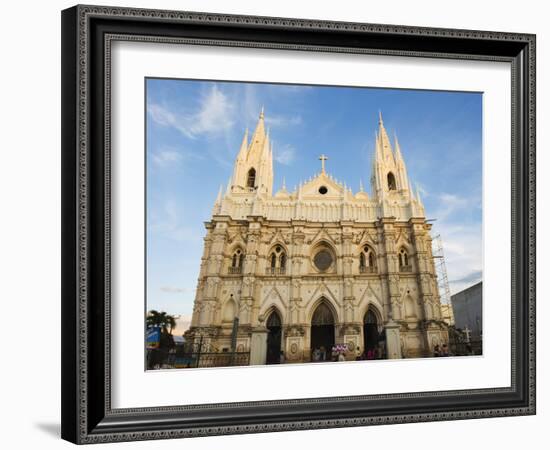 Monument in Parque Libertad, San Salvador, El Salvador, Central America-Christian Kober-Framed Photographic Print